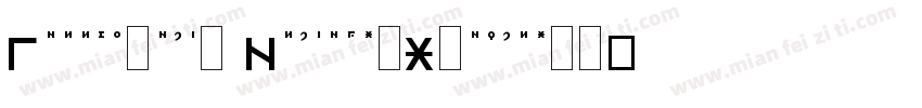 Calligraphy AlphabetExamples字体转换